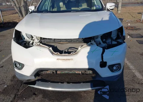 2014 Nissan Rogue Sl z USA, uszkodzony, nr VIN 5N1AT2MV4EC816126